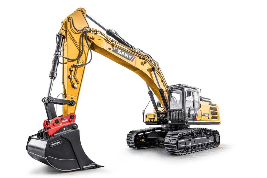 The new SY390H – SANY is expanding its product range to meet the requirements of European customers 